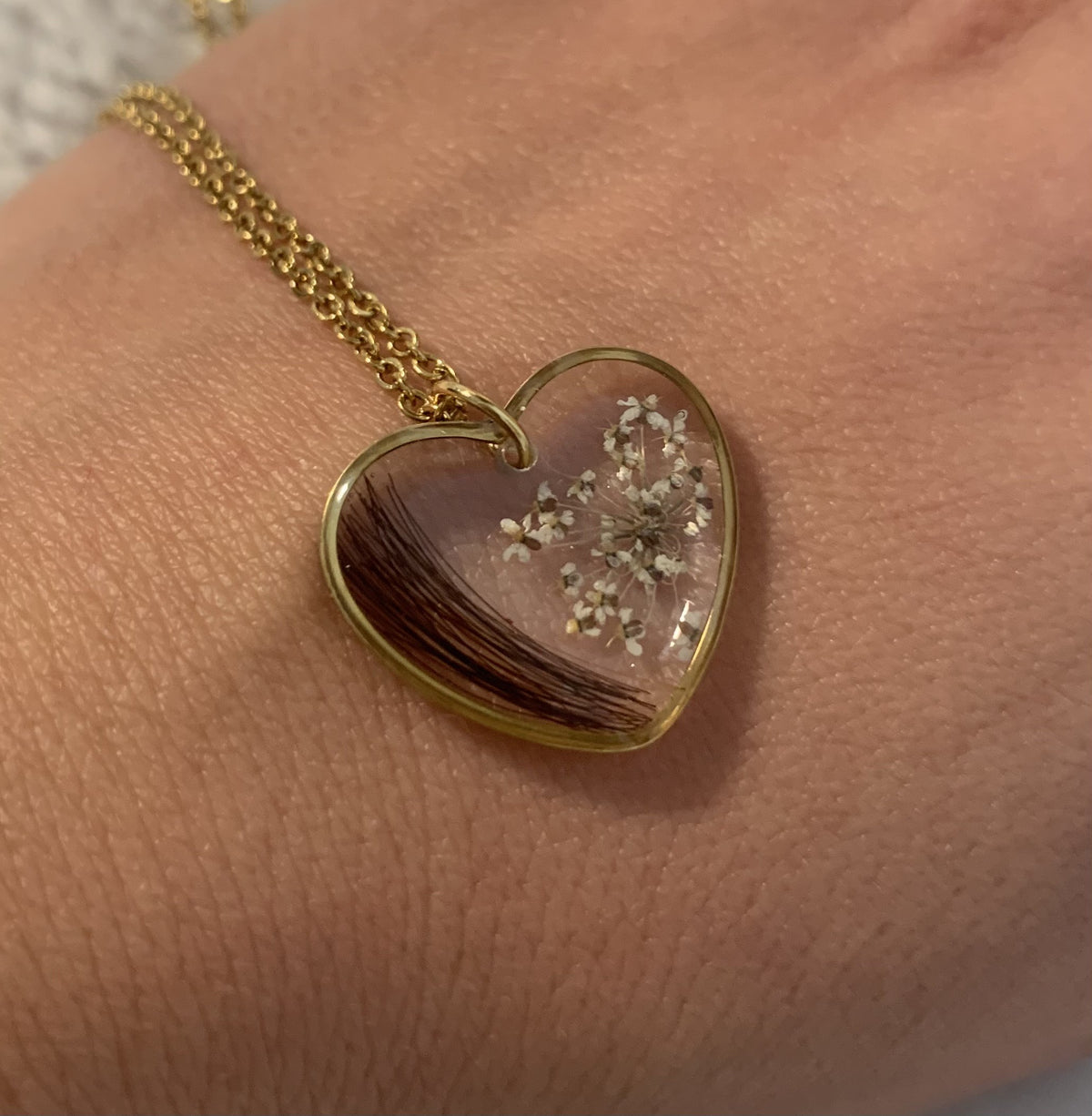 Collier coeur Léna (Bijoux souvenirs)