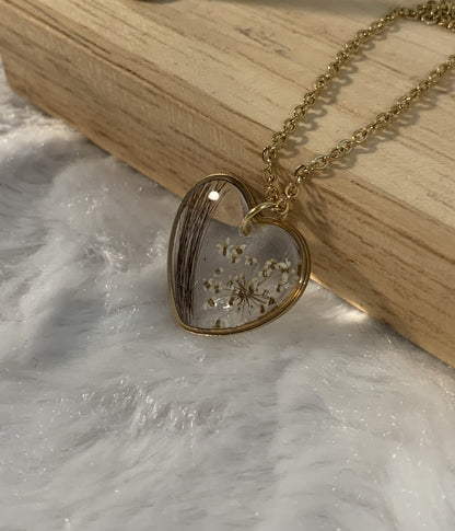 Collier coeur Léna (Bijoux souvenirs)