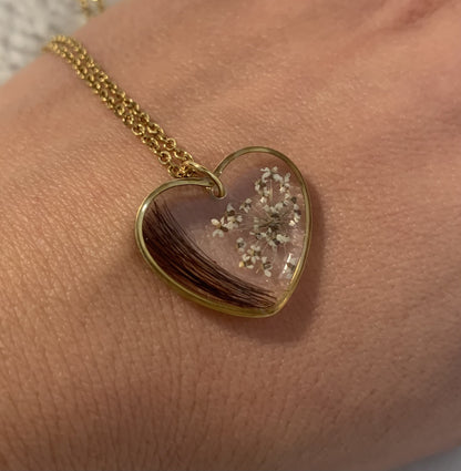 Collier coeur Léna (Bijoux souvenirs)
