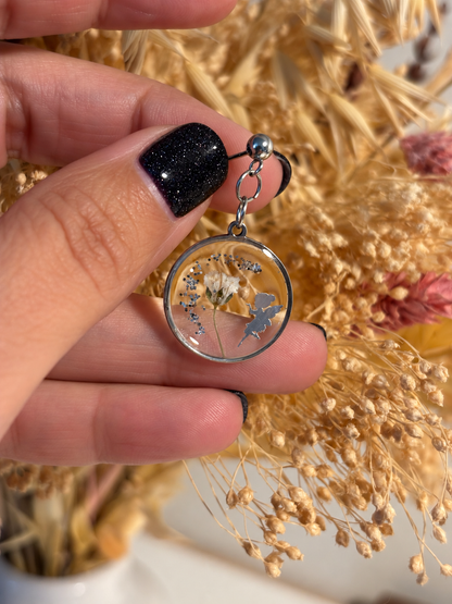 Boucles d’oreilles « Fée Gypsophile »
