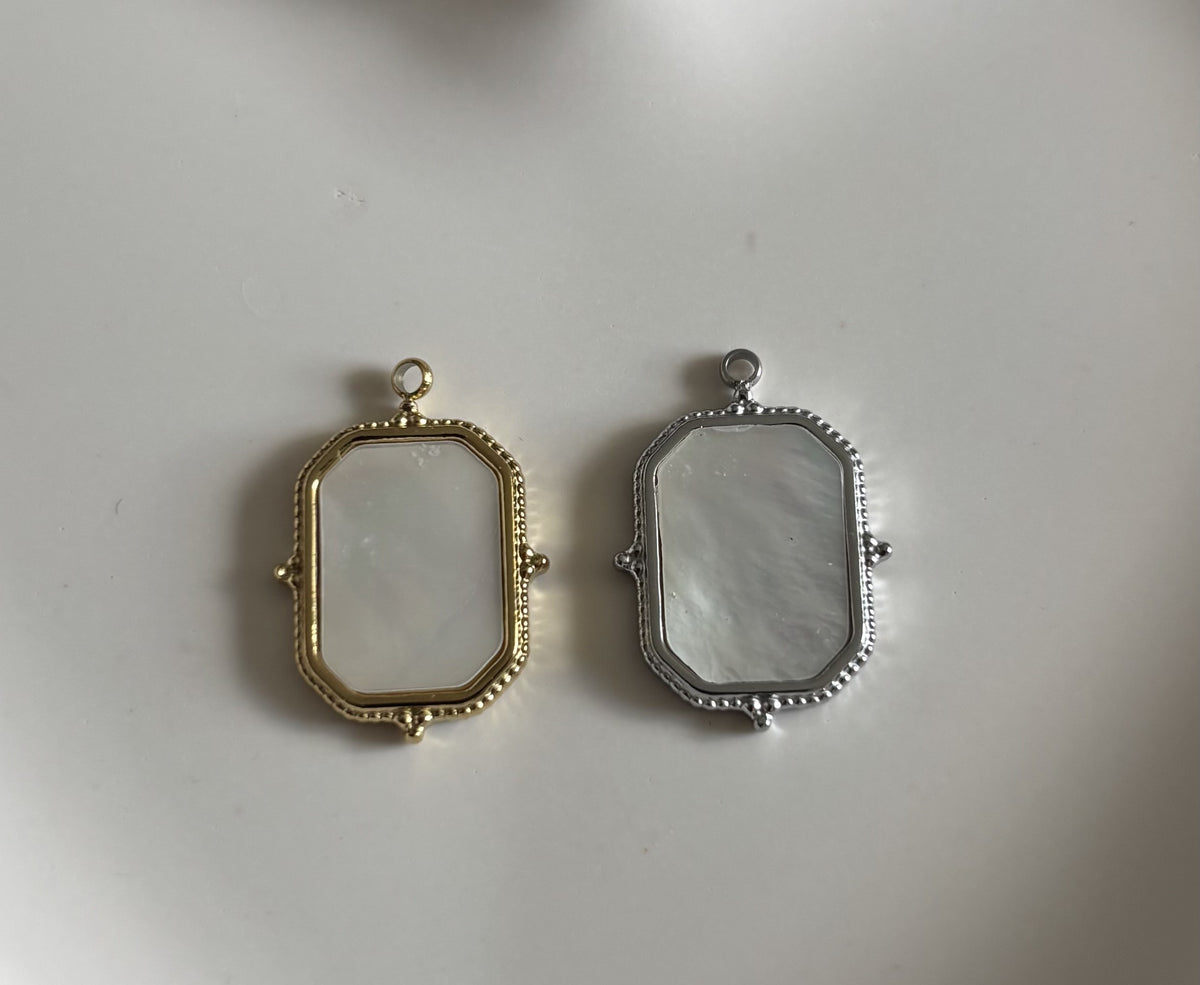 Collier Philomène  nacre arbre de vie (Bijoux souvenirs)