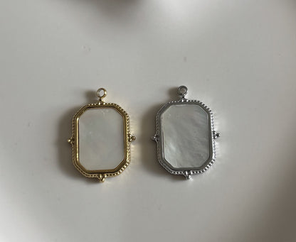 Collier Philomène  nacre arbre de vie (Bijoux souvenirs)