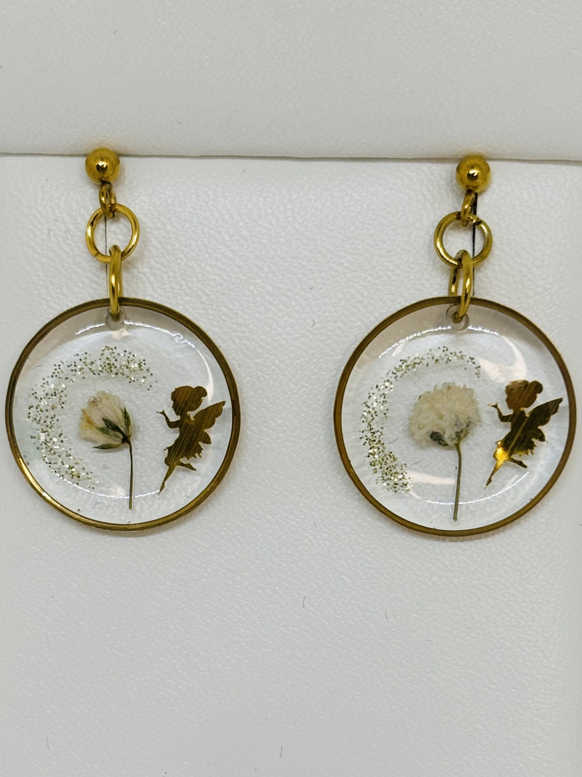 Boucles d’oreilles « Fée Gypsophile »