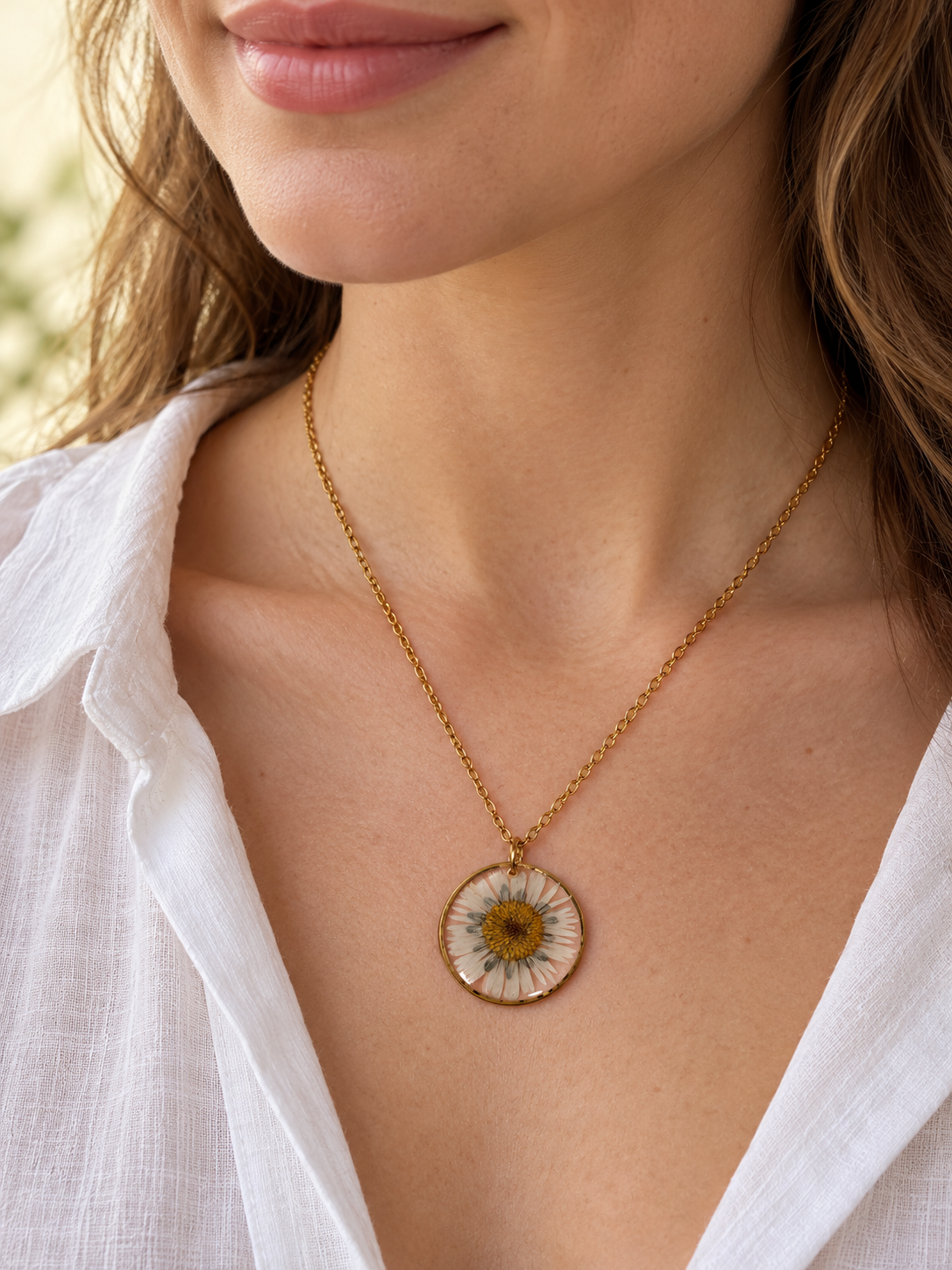 Collier pâquerette