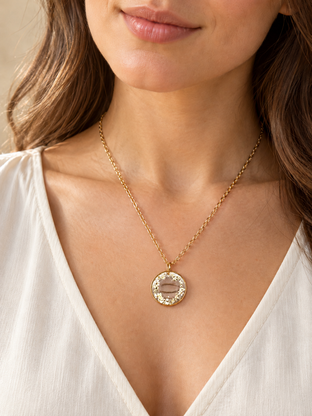 Collier Gabrielle (Bijous souvenirs)