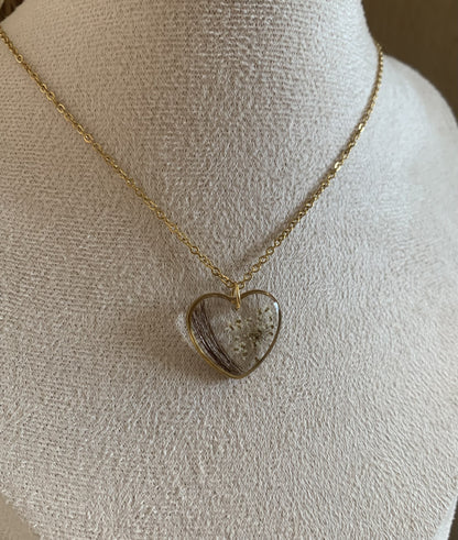Collier coeur Léna (Bijoux souvenirs)